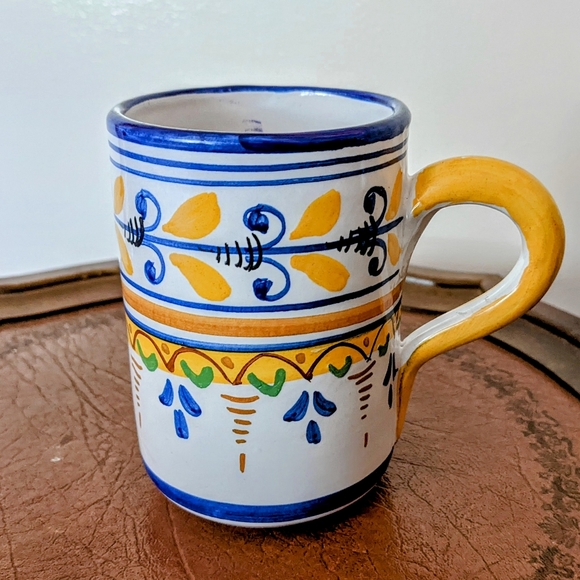 Talavera Hand-painted Coffee/Tea Pottery Mugs - Made in Spain - Picture 5 of 6